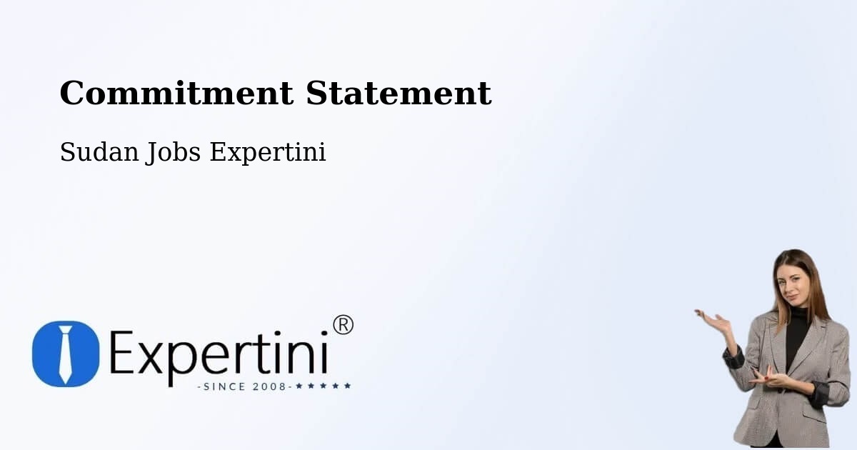 Corporate Commitment – Kurmuk - Sudan Jobs Expertini